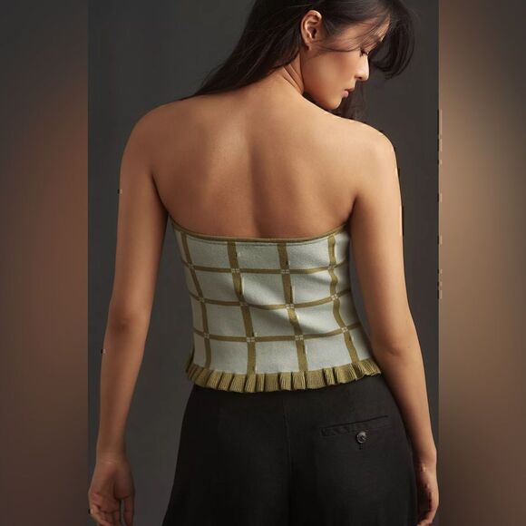 Daily Practice by Anthropologie Rosie Tube Top Size M Pre Owned Very Good - Picture 3 of 3